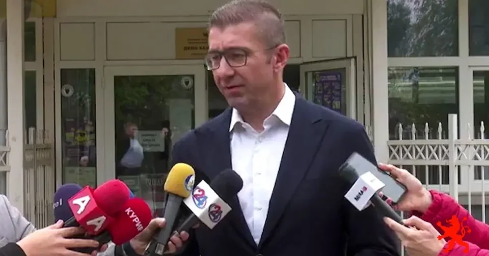 ОЧЕКУВАМ ИСТОРИСКА ПОБЕДА: Граѓаните одлучуваат за напредок и крај на распродавањето на Македонија, вели Мицкоски