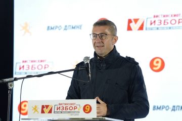 Мицкоски: Додека Венко зборува за морал, неговиот гуру Заев седи во првите редови - човекот кој ја распродаде Македонија!