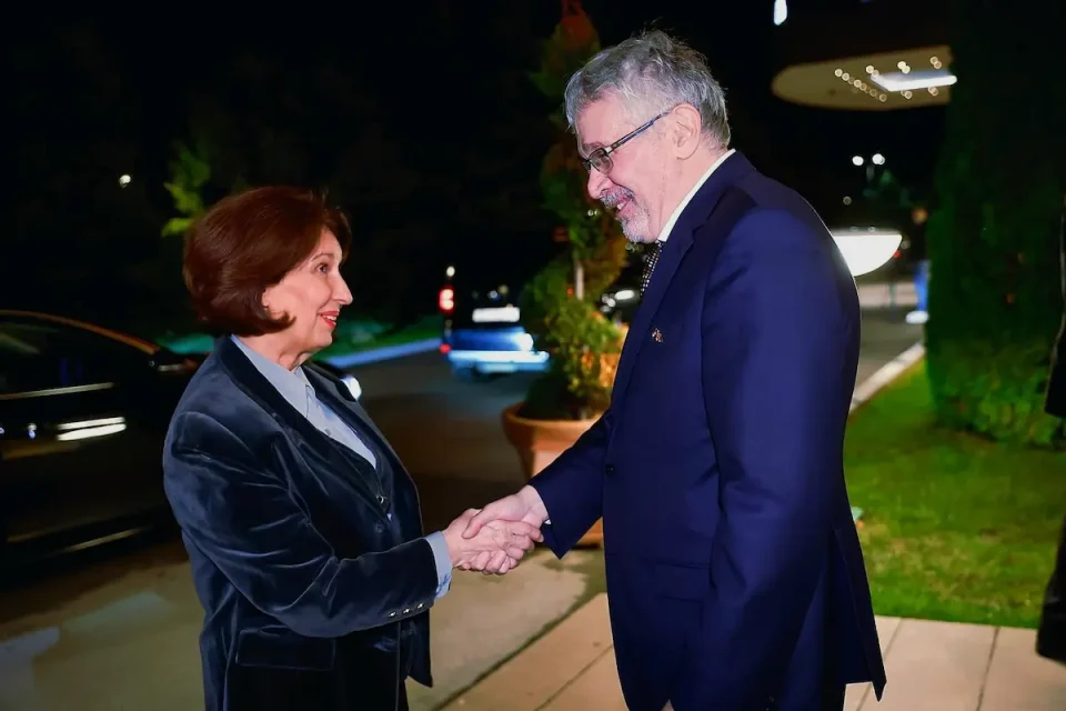 ЕВРОПСКА СОРАБОТКА И ПРИЈАТЕЛСТВО: Сиљановска Давкова на прослава на унгарскиот национален ден во Скопје