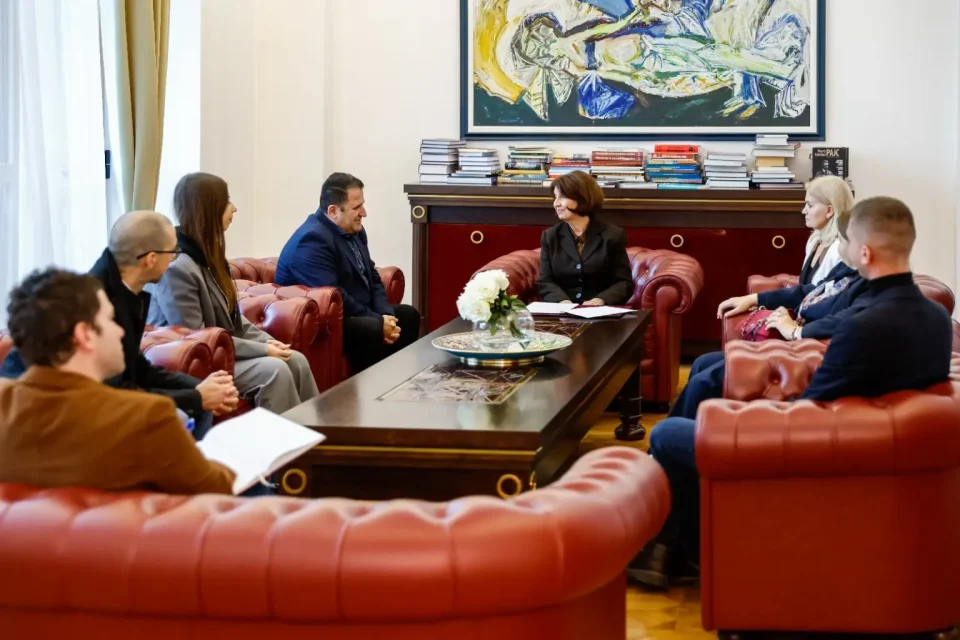 Сиљановска-Давкова прими претставници на Сојузот на здруженија на дијабетичари на Македонија