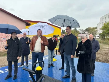 НОВ СПОРТСКИ ЦЕНТАР ВО ЃОРЧЕ ПЕТРОВ: Ристовски и Стојкоски пуштија во употреба реконструиран објект