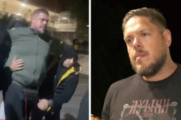 (ВИДЕО) ВЛАДИМИР ШТИМАЦ ПРИВЕДЕН: Поранешниот кошаркар се соочува со обвиненија за насилство пред парламентот