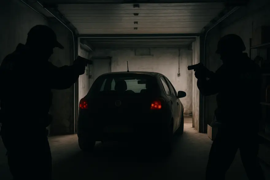 БОМБА НАЈДЕНА ВО АВТОМОБИЛ ВО ГАРАЖА ВО СКОПЈЕ: Сопственикот на возилото добил заканувачка порака