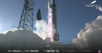 (ВИДЕО) БЕЗОС УСПЕШНО ЛАНСИРАШЕ РАКЕТА: „Њу Глен“ испраќа сателити кон Марс