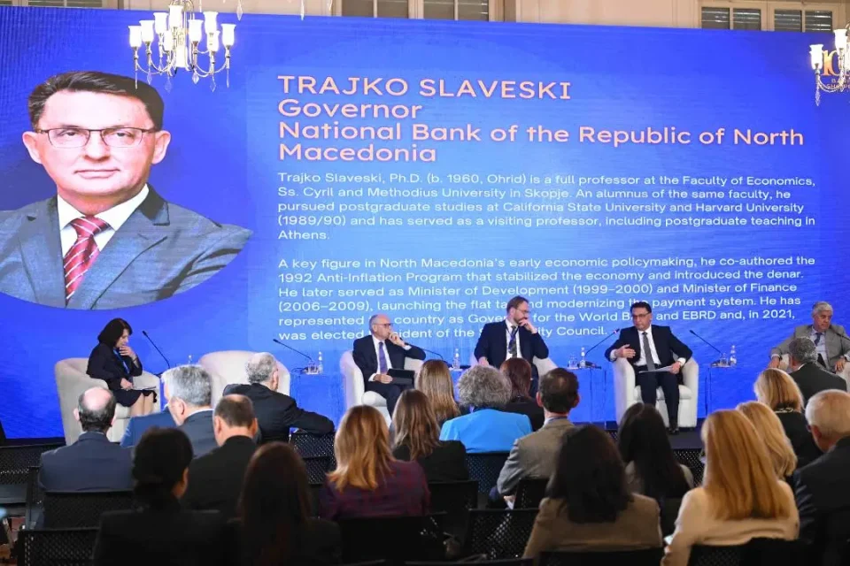 Гувернерот Славески: Водиме претпазлива монетарна политика