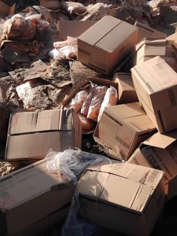 (ФОТО) ЗАПЛЕНЕТА НЕБЕЗБЕДНА ХРАНА: Помфрит и пилешки стек со поминат рок уништени од АХВ