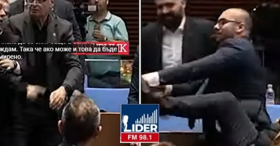 (ВИДЕО) ФИЗИЧКИ ИНЦИДЕНТ МЕЃУ ПРАТЕНИЦИ: Си разменија клоци и боксови во бугарското Собрание