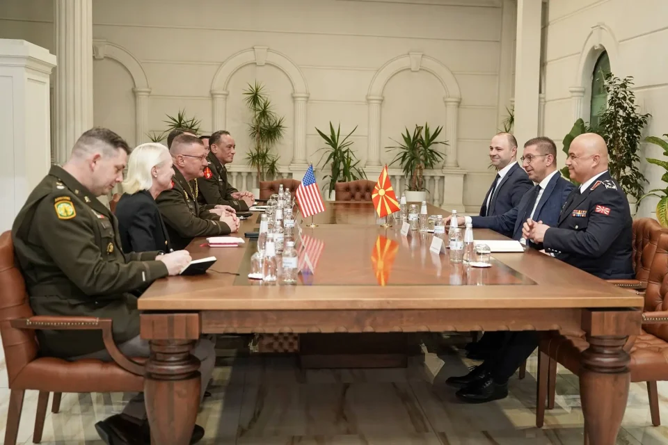 Мицкоски и Мисајловски на средба со Командантот на Националната гарда на американската сојузна држава Вермонт