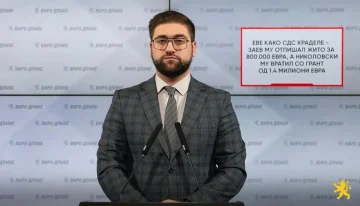 Манасиевски: Еве како СДС краделе – Заев му отпишал жито за 800.000 евра