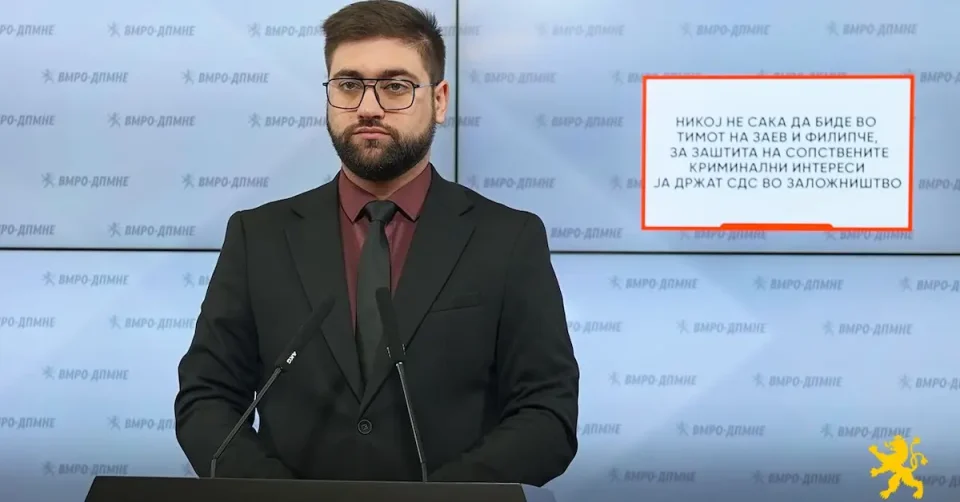 Манасиевски: Никој не сака да биде во тимот на Заев и Филипче