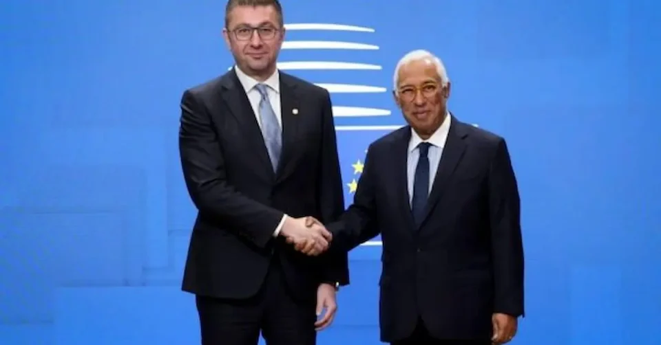 Премиерот Мицкоски ќе учествува на Самитот ЕУ-Западен Балкан во Брисел