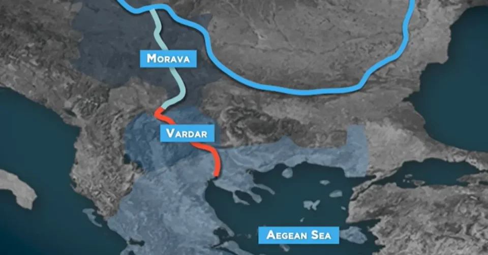 (ВИДЕО) ПЛАН НА КИНЕЗИТЕ ВРЕДЕН 17 МИЛИЈАРДИ ДОЛАРИ: Сакаат со канал да го поврзат Егејско Море преку Вардар и Морава со Дунав!