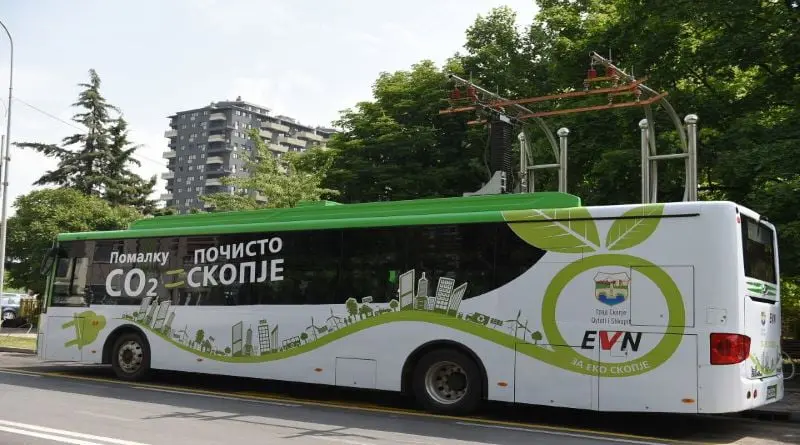 Мицкоски: 150 електрични автобуси за Скопје и општините со пари од договорот со Унгарија