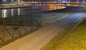 Орце Ѓорѓиевски, заедно со министерот за спорт Борко Ристовски, синоќа извршија обиколка на кејот на реката Вардар