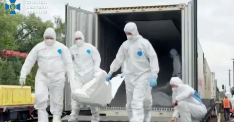 Размена на тела на загинати војници меѓу Русија и Украина