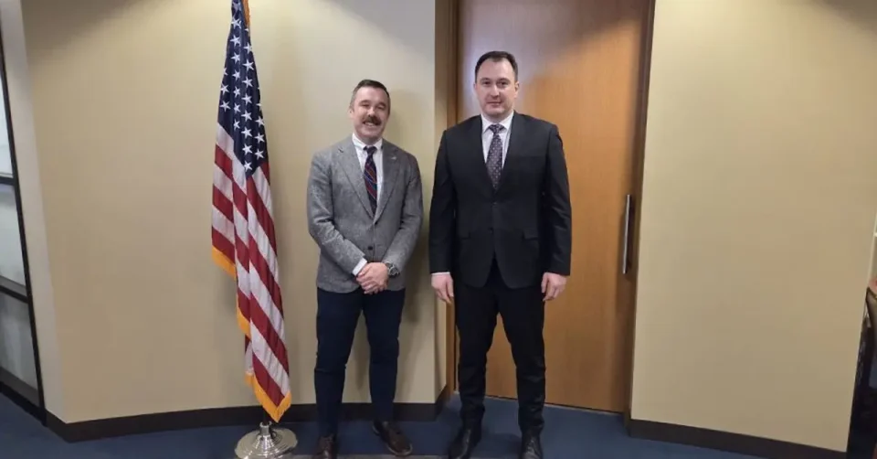 Андоновски: Ја зајакнуваме сајбер безбедноста и дигиталната трансформација со САД