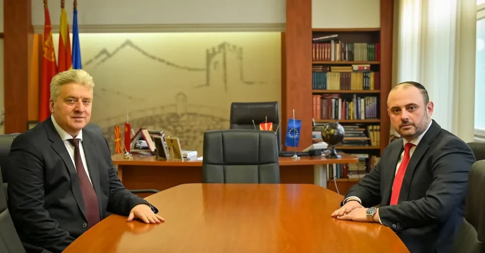 Ѓорѓиевски се сретна со Иванов: Во фокус е Форумот за културна дипломатија „Форум Скопје“