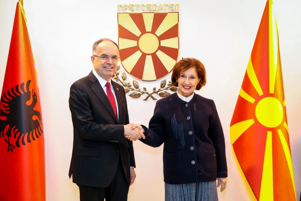 Сиљановска го пречека албанскиот претседател Бегај