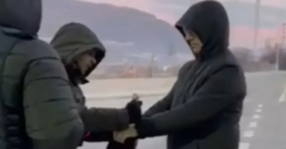 Видео од апсењето на Артан Груби