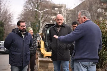 Општина Бутел денеска ги започна активностите за изградба на 40 пешачки и пристапни патеки до станбените згради во населбата Скопје Север.