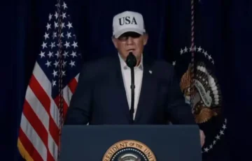 Американскиот претседател Доналд Трамп преку својата платформа Truth Social извести дека САД имаат рекордни залихи на муниција од среден