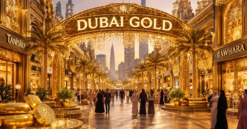 ДУБАИ ЌЕ ИЗГРАДИ УЛИЦА ОД ЗЛАТО: Нов туристички и трговски центар во Деира