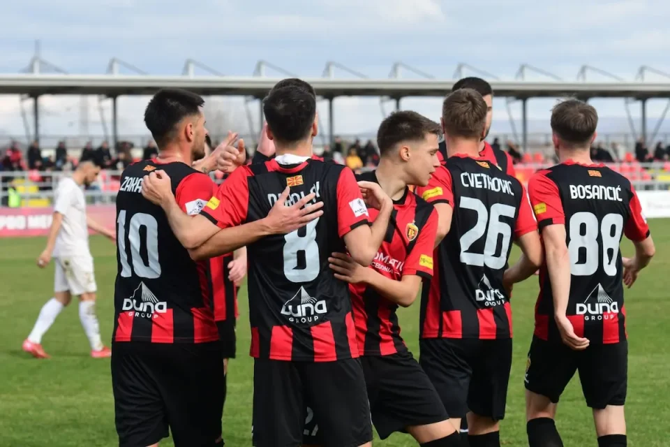 (ВИДЕО) Вардар со петарда во мрежата на Арсими го почна пролетниот дел