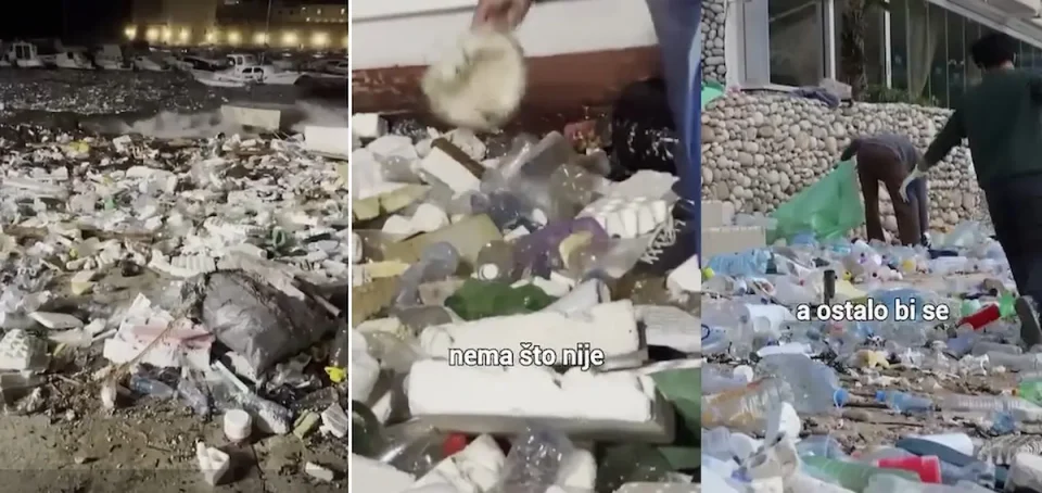 (ВИДЕО) ХРВАТИТЕ ШОКИРАНИ: Албанско ѓубре го преплави Дубровник