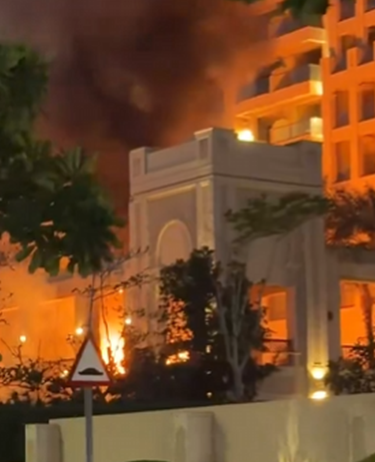 Ирански проектил погоди луксузен хотел во Дубаи