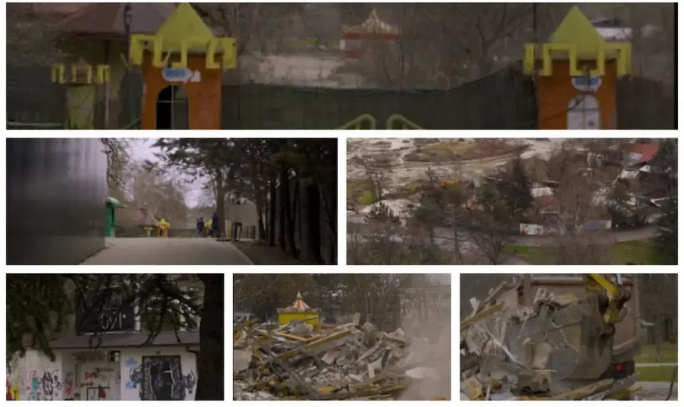 РЕД, МОРА ДА ИМА: Се расчистува просторот за изградба на Луна паркот