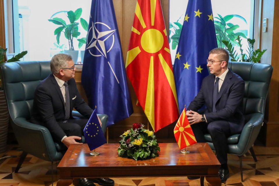Мицкоски – Брунер: Остануваме посветени на градење силни и одржливи односи, засновани на меѓусебна доверба, почит и споделени европски вредности