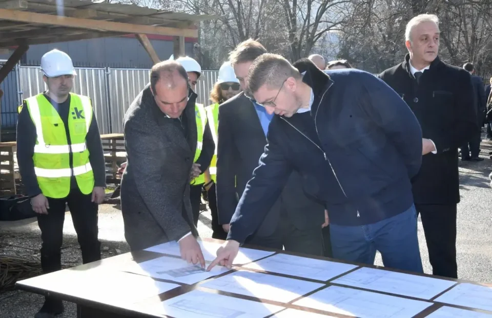 (ФОТО) Почна да се гради училишна спортска сала во ООУ „Димо Хаџи Димов“ во Влае