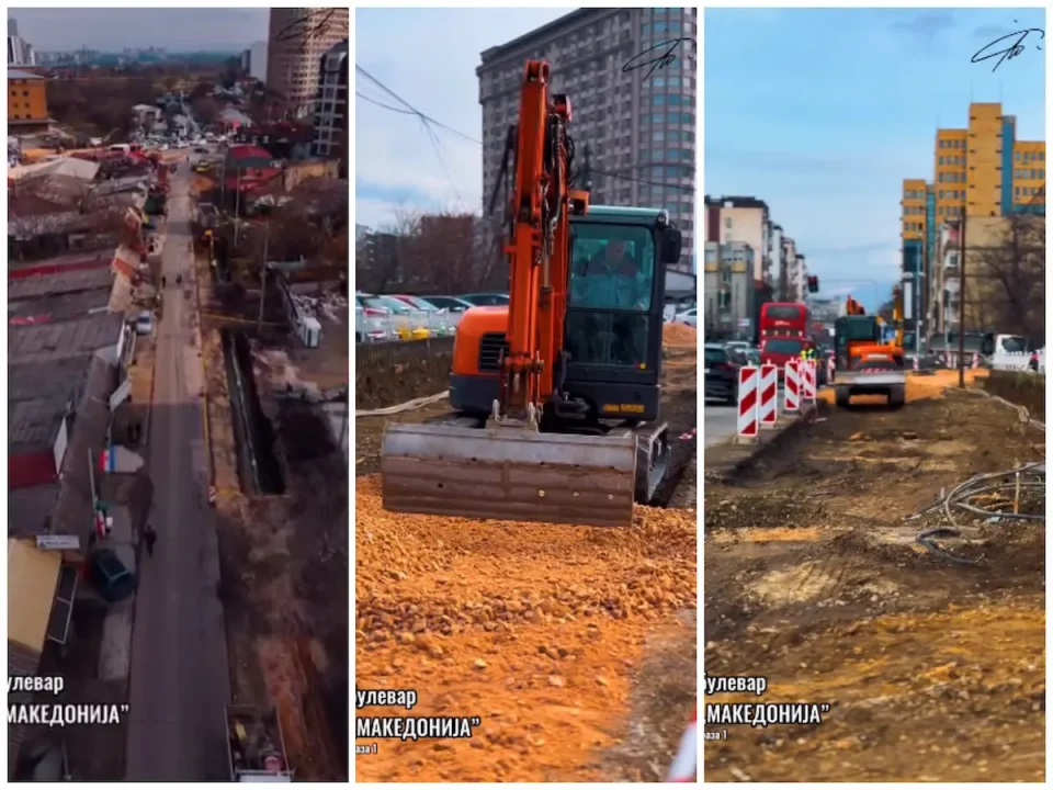 (ВИДЕО) Ѓорѓиевски: Интензивно и со јасна визија се работи на првата фаза од булевар „Македонија“