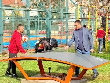 Нови спортски содржини во општина Ѓорче Петров беа промовирани денеска, на јавен простор наменет за спорт и рекреација