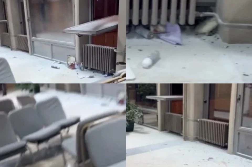 (ВИДЕО) ТРАГЕДИЈА ВО СРБИЈА: 25-годишна девојка во паника скокна од петти кат на Филозофски факултет, бегајќи од пожар