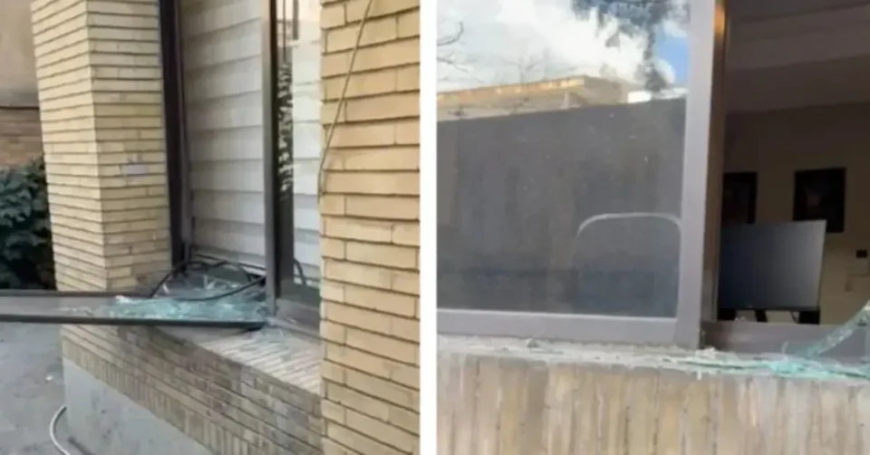 Оштетена амбасадата на Србија во Техеран