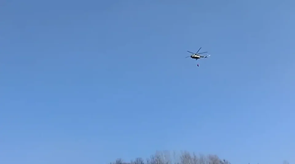 (ВИДЕО) Се гаси пожар на Јабланица, активирани два армиски хеликоптери