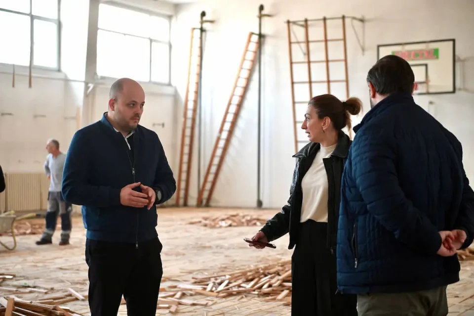 (ФОТО) Основното училиште „Панајот Гиновски” во Бутел по 70 години ќе добие нова спортска сала