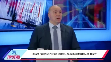 Претседателот на Движењето ЗНАМ за Наша Македонија и градоначалник на Општина Куманово, Максим Димитриевски, во гостување во емисијата