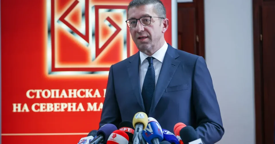 (ВИДЕО) Владата ќе се бори за секоја инвестиција, порача Мицкоски по средбата со Советот на странски инвеститори