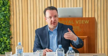 Вицепремиерот и министер за транспорт Александар Николоски имаше обраќање на Регионалната безбедносна школа во организација на германската