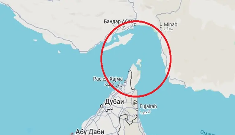 Трет брод нападнат во Ормуски Теснец