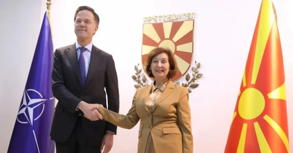 Сиљановска Давкова – Руте: Македонија е верен сојузник на НАТО и придонесува за безбедноста на целиот регион