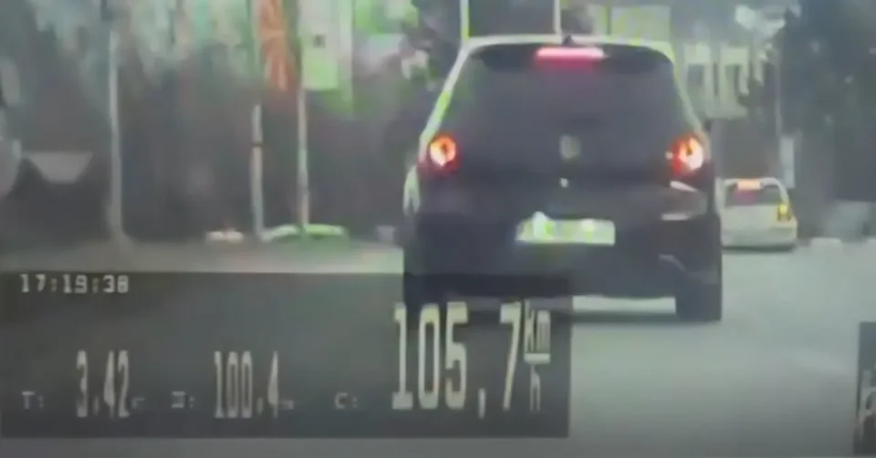 Штипјанец санкциониран поради возење со 105 км/ч во населено место