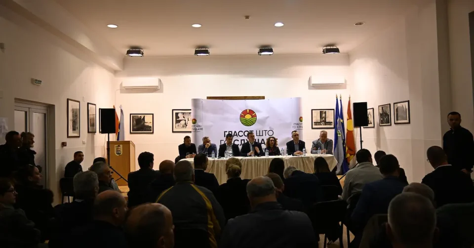 Плодна трибина со земјоделците во Гевгелија: Министерот Трипуновски истакна видливи резултати и идни планови