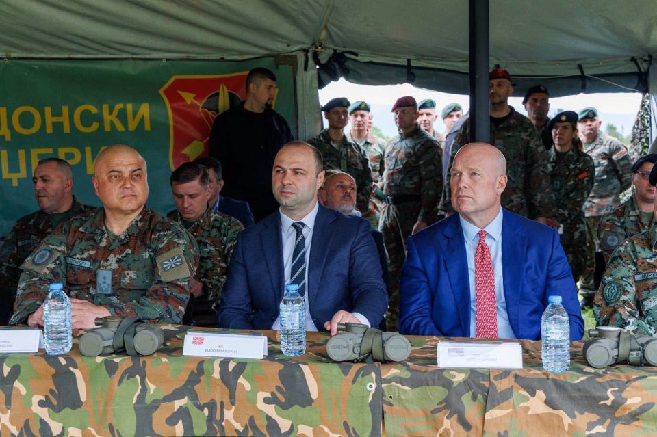 Мисајловски: Посветени сме на развојот на Армијата и ја зацврстуваме колективната одбрана