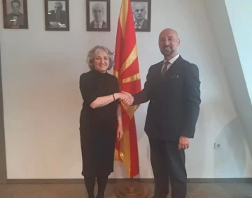 Савески на средба со холандската амбасадорка: Во фокус дигитализацијата и транспарентноста