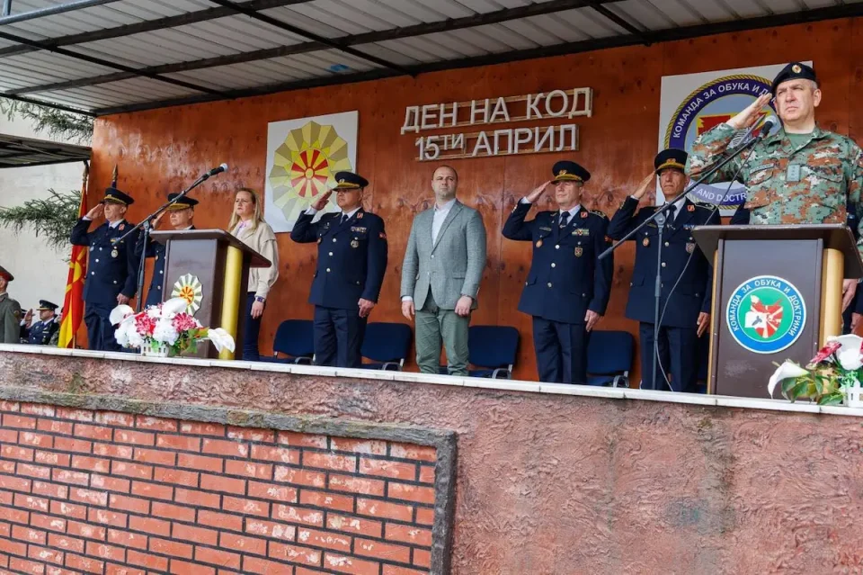 ОДБЕЛЕЖАН ДЕНОТ НА КОМАНДАТА ЗА ОБУКА И ДОКТИНИ: Клучен сегмент на Армијата каде се гради професионален кадар, истакна Мисајловски
