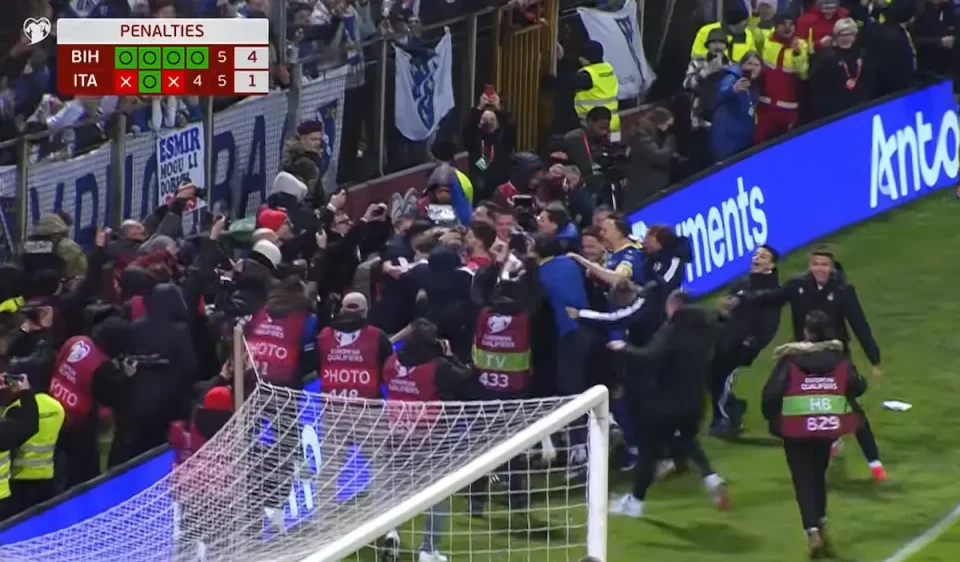 (ВИДЕО) Италијанска трагедија во Зеница, Босна и Херцеговина се пласира на Мундијалот!