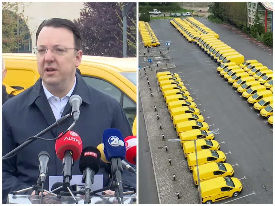 Николоски: Со набавените 100 нови возила го подобруваме функционирањето на „Македонска пошта“